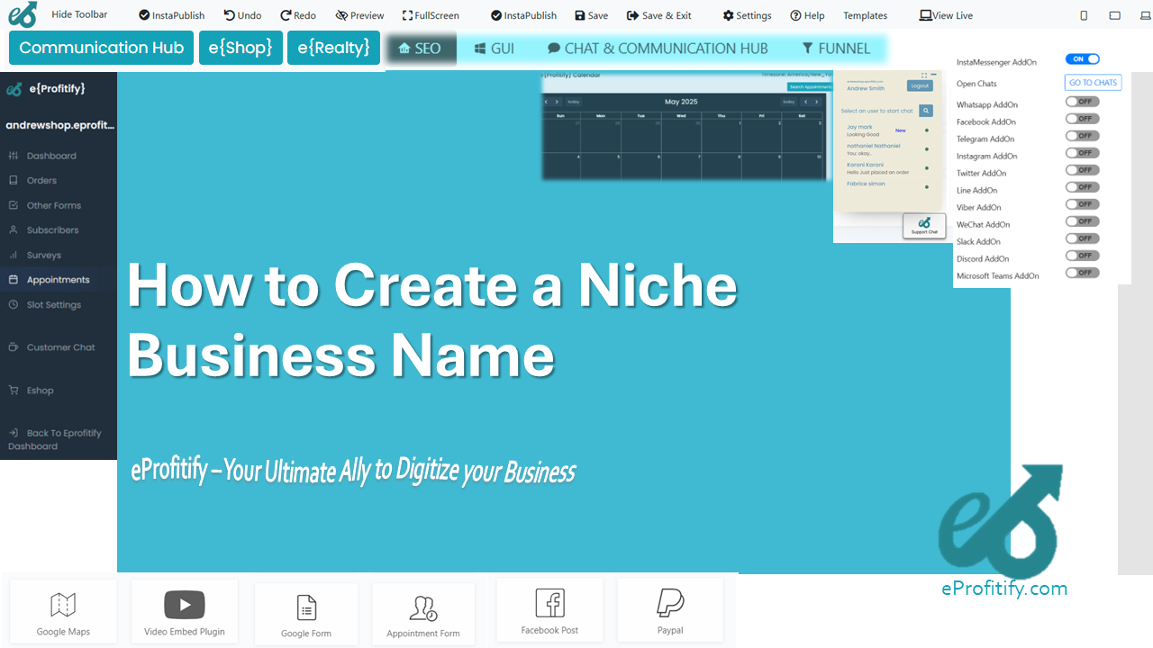 How to Create a Niche Business Name